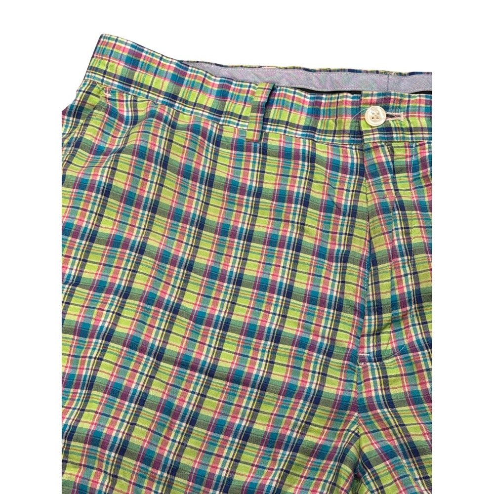 Polo Golf Ralph Lauren Plaid Shorts Men's 34  Pastel Preppy - Picture 5 of 10